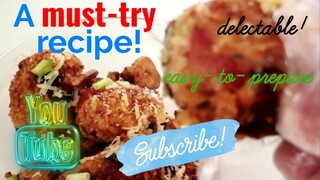 HOW TO MAKE FISH EMBUTIDO BALLS | WIFE COOKS Series: Episode 1| John Balangbang