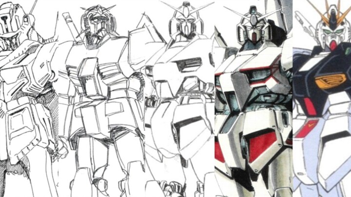 Siapa yang belum pernah menggambar Bull Gundam? Berbagai pelukis dan desainer mekanik telah melukis 