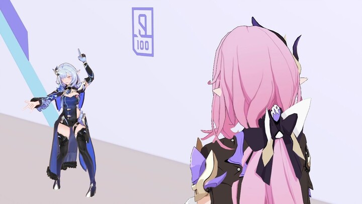 Eclipse พ่ายแพ้ให้กับ Airi แต่ทักษะภาคพื้นดินของเขาดีมาก [Honkai Impact 3]