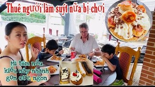 Mì tôm có thể nấu theo cách này cực ngon gọn lẹ/thuê người làm suýt nữa thì xong phim/Cuộc sống pháp