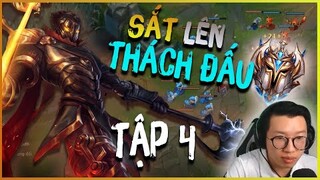 (SẮT LÊN THÁCH ĐẤU 150 TƯỚNG) TẬP 4: SMURF RANK QUÁ NHIỀU BẠCH KIM MÀ CỨ NGỠ NHƯ THÁCH ĐẤU(LMHT)!!!