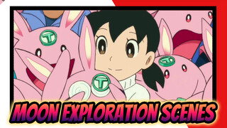 Nobita's Chronicle of the Moon Exploration - The Spacecraft Crowded With Moon Rabbits