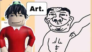 DRAWING NA POGI!!! | Speed Draw | Roblox
