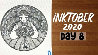 Inkotber 2020 | Witchtober Day 8: Love Potion