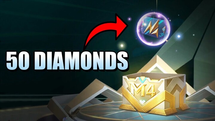 CHANCE TO GET AN M4 PASS FOR ONLY 50 DIAMONDS - SUPPORT CHEST AND CHRISTMAS BOX