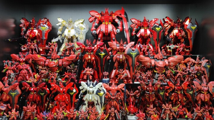 นี่อาจเป็นคอลเลกชัน Sazabi ที่สมบูรณ์แบบที่สุดในโลก