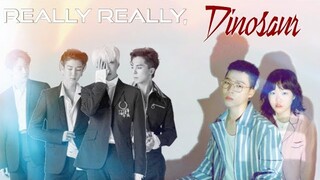 REALLY REALLY, DINOSAUR | WINNER VS. AKMU (Mashup)