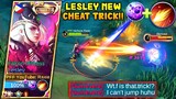 LESLEY NEW CHEAT TRICK!! (2ND SKILL + FLAMESHOT) = STOP GUINEVERE'S JUMP & STUNNED FOR 0.7 SECONDS!?