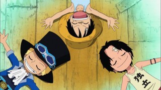 MOMEN LUCU LUFFY ACE DAN SABO