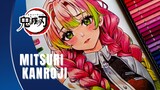 SPEED COLORING Mitsuri Kanroji Anime Kimetsu No Yaiba [ 鬼滅の刃 ]