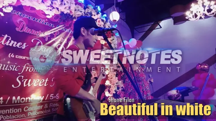 Beautiful in White | Shane Filan - Sweetnotes Cover