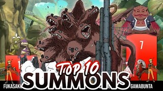 TOP 10 MOST POWERFUL SUMMONS 🔥🔥🔥 | Hachimaru-Kun
