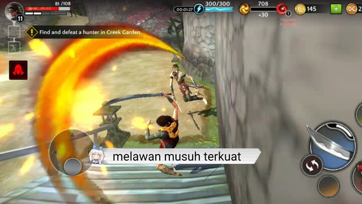 Musuh terkuat level-15 Ryuko Sampai kewalahan