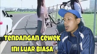 Tendangan Dari Perempuan Yang Luar Biasa // Reaction Video Shareit