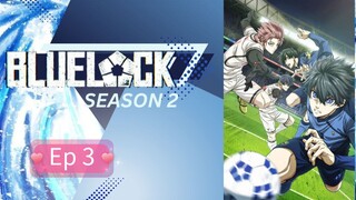 Blue lock season 2 episode 3 hindi