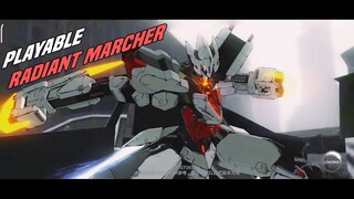 【PUNISHING GRAY RAVEN】PLAYABLE RADIANT MARCHER | GUNDAM FINALLY IS HERE