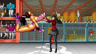 MUGEN KOF：Yukiko VS Mai