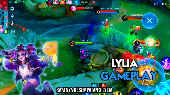 LYLIA GAMEPLAY | MLBB