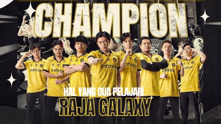 Ini Dia Hal Yang Aku Pelajari Dari Onic Esport sang Raja Galaxy!