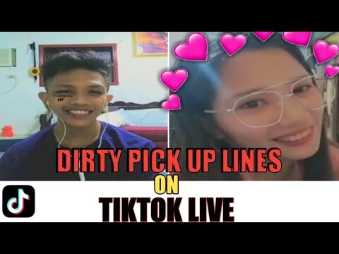 DIRTY PICK UP LINES ON TIKTOK LIVE WITH PAGSAMO CHALLENGE (LAUGHTRIP BOSES ðŸ˜‚)