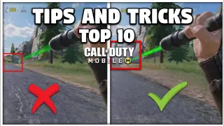 TOP 10 BATTLEROYALE TIPS AND TRICKS IN COD MOBILE | 100 TIPS AND TRICKS SERIES | PART - 4