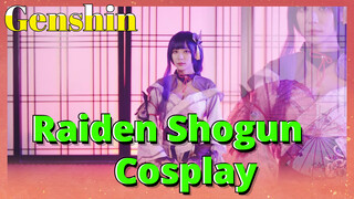 Raiden Shogun cosplay