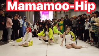 还原度超高的最新打榜歌曲翻跳【成都Z31路演舞台】Mamamoo-hip（kpop in public  random dance随机舞蹈成都站限定团首秀)