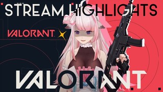 【STREAM HIGHLIGHTS】CHUCHU TRAIN TRAGEDY?! VALORANT pt.1