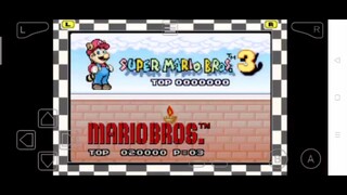 SUPER MARIO ADVANCED PLAY IN GBA MY BOY