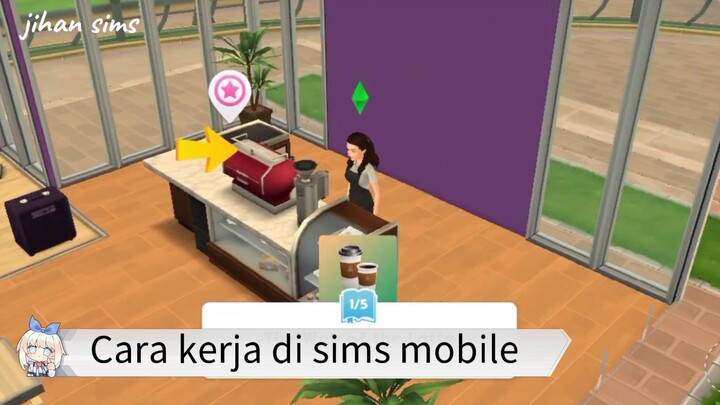 Cara kerja di Sims mobile