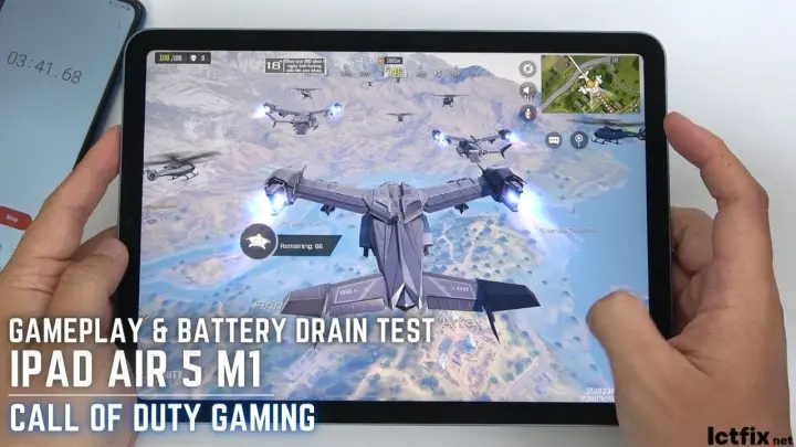 iPad Air 5 Call of Duty Mobile Gaming test CODM | Apple M1, 8GB RAM
