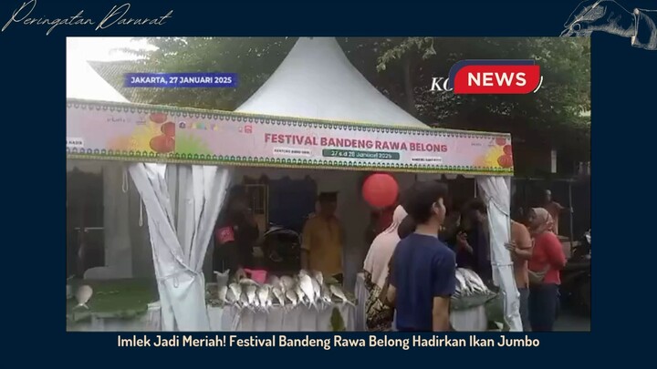 Acara Imlek dengan Ikan Jumbo