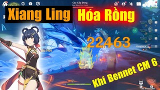 Xiang ling Hóa Rồng Khi Bennet Lên Cung Mệnh 6 - Genshin Impact