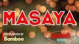 Masaya - Bamboo | Karaoke Version |🎼📀▶️