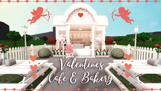 Roblox Bloxburg: Valentines Cafe & Bakery Stand + Tour - February 14, 2021 | Minami Oroi