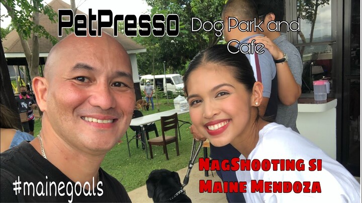 Wow Overlooking na Dog Park & Cafe | Nag Shooting si Maine Mendoza | PetPresso Dog Park & Cafe