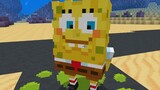 มายคราฟ SpongeBob SquarePants DLC จริงๆ แล้วฉันเป็นภรรยาของ SpongeBob SquarePants เหรอ เรายังเคยเล่น