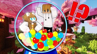 STUCK inside the BIGGEST GUMBALL MACHINE || Minecraft PE