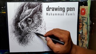 CARA MUDAH MENGGUNAKAN TEKNIK ARSIR-drawing pen