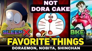 Most Favorite Things of : Doraemon - Not Dora cake, Nobita - Not Sleep