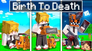 Chainsaw Man BIRTH to DEATH in Minecraft!