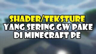 Shader Terbaik Minecraft PE Yang Selalu Gw Pake #Short