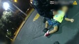 随身携带的摄像机镜头显示，DPD 警官在麦当劳得来速餐厅拯救了反应迟钝的幼儿