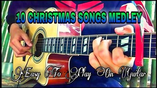 10 Christmas Songs that is Easy to play on Guitar