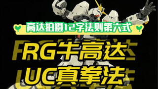 RG牛高达的UC真拳法 高达拍摄12字法则第六式