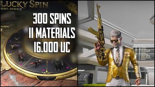 GOLD PIRATE 🏴‍☠️ AKM MAX - Seven Seas AKM 16,000 UC (11 Materials) LUCKIEST SPIN!