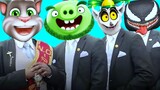 Angry Birds & Venom & Talking Tom & Madagascar - Coffin Dance Song meme (Remix)