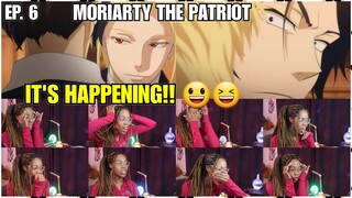 I'm SO EXCITED | Moriarty the Patriot Episode 6 Reaction | Lalafluffbunny