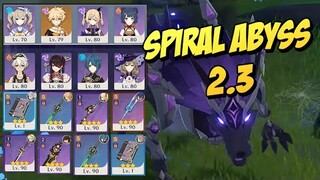 Spiral Abyss 2.3 Fullstar 4-star Char + EMC + F2P Weapons - Genshin Impact Indonesia