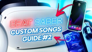 NEW EASY Way To Downgrade Beat Saber & Get Custom Songs Mod Oculus Quest 2 Without PC or With